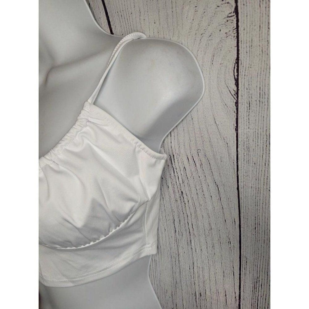Women's Drawstring Crop Top Small - Picture 3 of 4